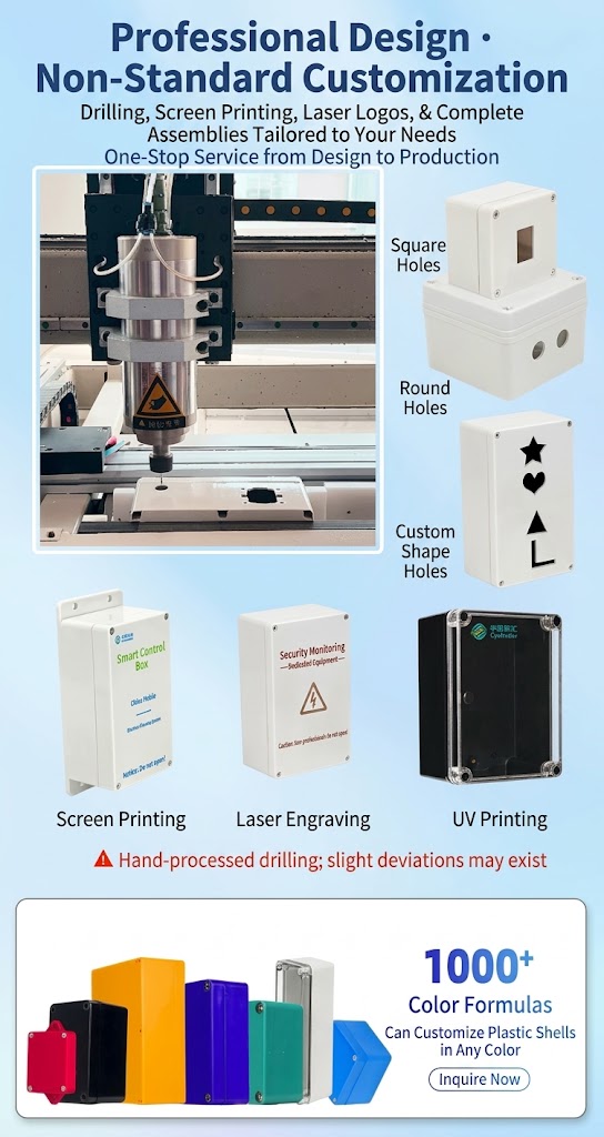 Professional CNC Hole Customization, Laser Marking, and 1000+ Color Formulas