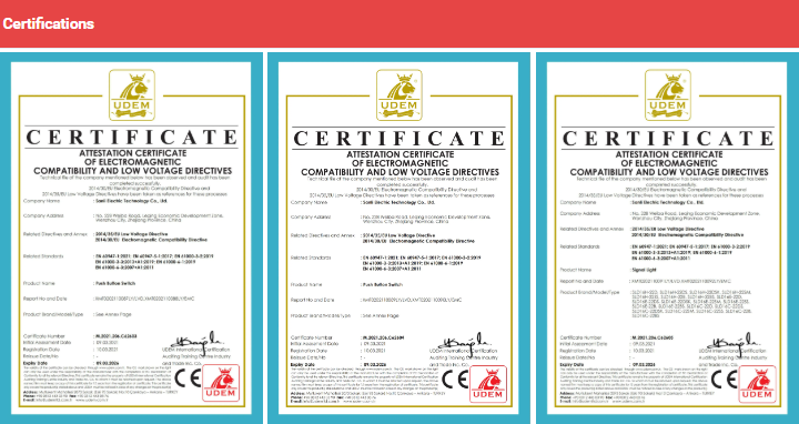 Comprehensive Safety Accreditations - TÜV Rheinland Certification, European CE, CCC, and ISO 9001